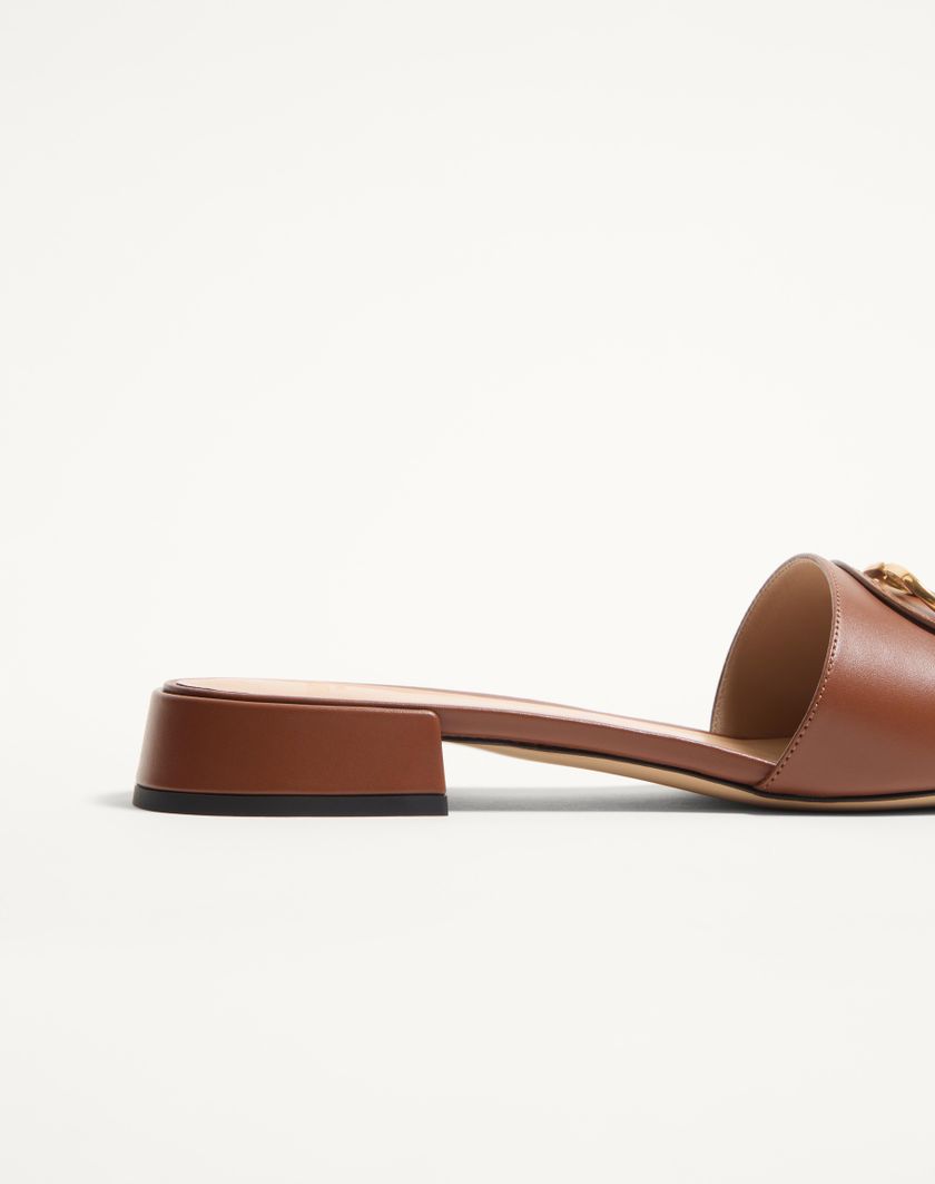 VLOGO SIGNATURE SLIDE SANDAL IN CALFSKIN 20MM - Image 4